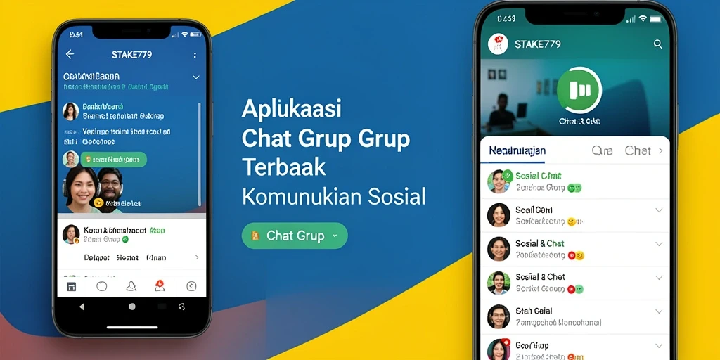 Antarmuka pengguna STAKE779 yang intuitif dan menarik untuk Chat Grup.