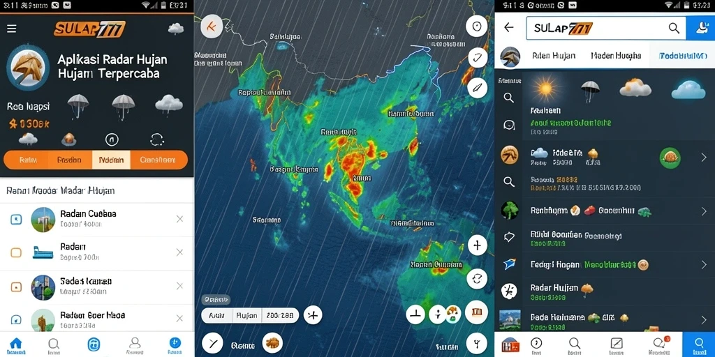 Tampilan antarmuka aplikasi SULAP777 yang informatif dan interaktif.